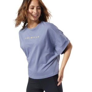 NWT Reebok Les Mills Performance Crop Tee